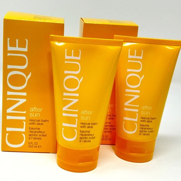 Clinique Other - 2 - Clinique After Sun Rescue Balm with Aloe 5oz New in Box Full Size